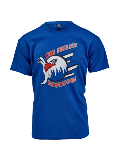T-Shirt Adler Logo royal