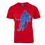 T-Shirt Ladies Player Rot, XL