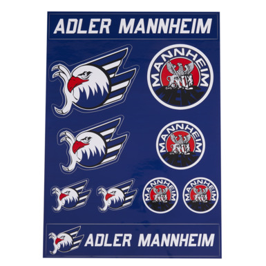 Aufkleber Set Adler Mannheim