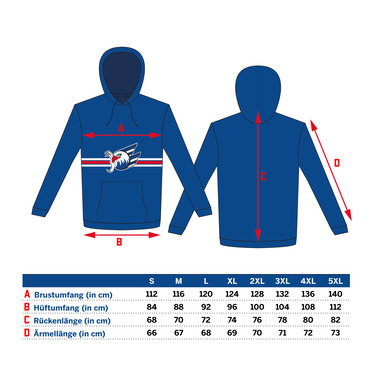 Hoodie Skyline Adler 24, M