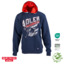 Hoodie Kinder Adler Grunge Weiß 23, 140